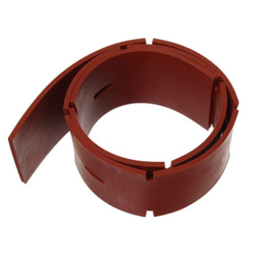 Viper (Nilfisk) VF90103 - Cuchilla Frontal de Repuesto para AS830R, AS530R, AS510C, AS510B, AS510, AS430C, AS430B, AS430, Color Rojo