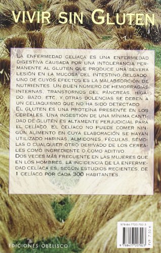 Vivir sin gluten: Manual del enfermo celiaco (SALUD Y VIDA NATURAL)