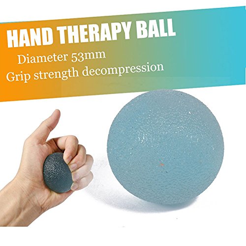 VLFit 5 Piezas Contando Fortalecedores de Agarre de Mano, Agarrador de Mano Ajustable, Estirador de Dedos, Ejercitador de Dedos, Anillo de Ejercicio y Antiestrés Bolas para Artritis Músico