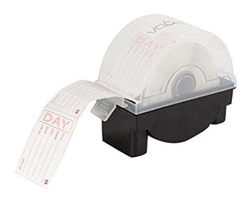 Vogue ck893 preparado día etiquetas con dispensador, 2 "(Pack de 500)