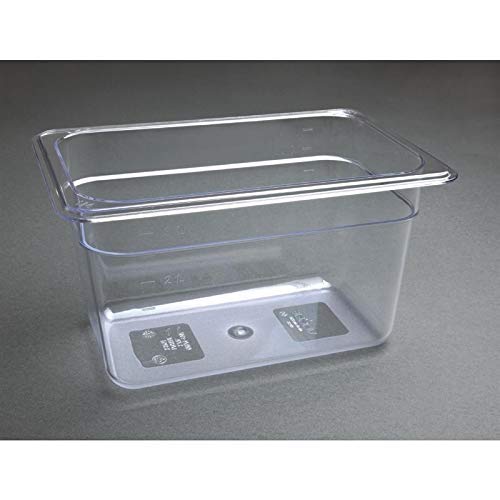 Vogue U238 policarbonato Gastronorm contenedor, 1/4 tamaño