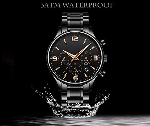Voigoo Relogio Masculino Marca de fábrica Superior de los Deportes de los Hombres cronógrafo de los Relojes de Cuarzo Fecha Reloj Militar del ejército Impermeable Reloj de Pulsera