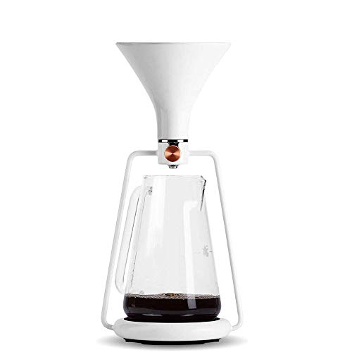 Voolok Instrumento Inteligente de preparación de café, Control de preparación por inmersión, Goteo con válvula de precisión, con tecnología integrada, para Sala de Estar, Oficina