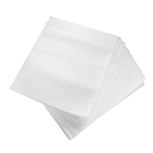 vorcool 100 Cojín de espuma de bolsa, vasos, vasos, China y platos, accesorios, material de tapicería del paquete del paquete para proteger a los Mudanza