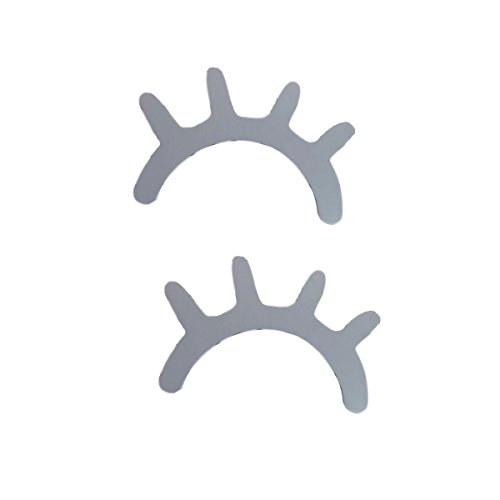 VORCOOL Sleepy Eyes Eyelash madera etiqueta de la pared Kids Children Room Decor dormitorio fondo 1 par (gris)