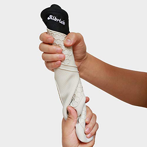 Vou Tiger - Guantes de Silicona para Horno, Guantes Flexibles para Horno Resistentes al Calor, Guantes de Cocina Impermeables para cocinar a la Parrilla, 1 par, Color Blanco
