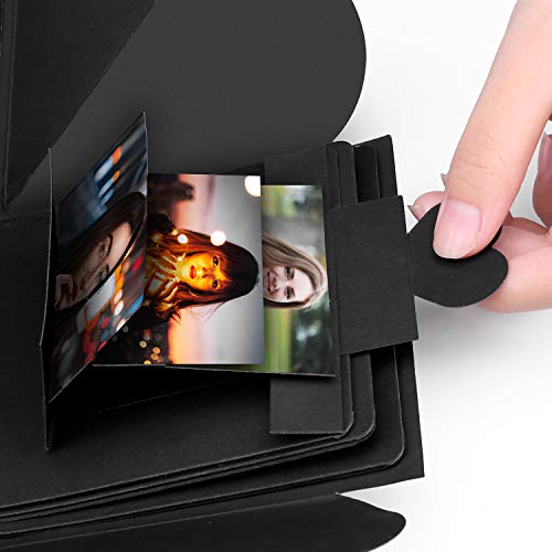 VPCOK Explosion Box, DIY Álbum de Fotos, Caja de Regalo para Cumpleaños Día de San Valentín Aniversario Navidad, Caja de Fotos, Creativa Explosión Caja