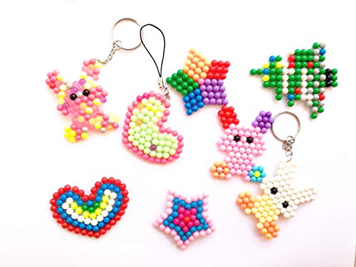 vytung Abalorios Cuentas de Agua 3600 Perlas 24 Colors(6 Brillar en Oscuridad) Niños Craft Kits (24 Colors Pack)