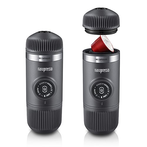 WACACO Nanopresso NS Adaptador, accesorios para la máquina de café espresso portátil Nanopresso, compatible con cápsulas NS, ideal para viajar, acampar u oficina (No cabe el minipresso)