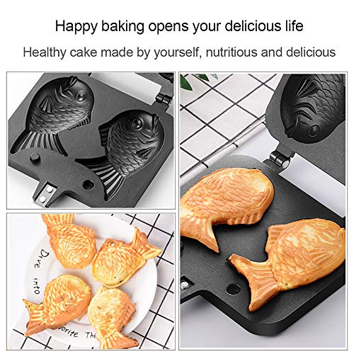 Waflera Antiadherente,Waflera PequeñA,Molde De Gofres Ardiendo Calamares Molde De Galletas Diy Creativo,Se Puede Usar En Postres, Suplementos Alimenticios Para BebéS, Refrigerios Casuales