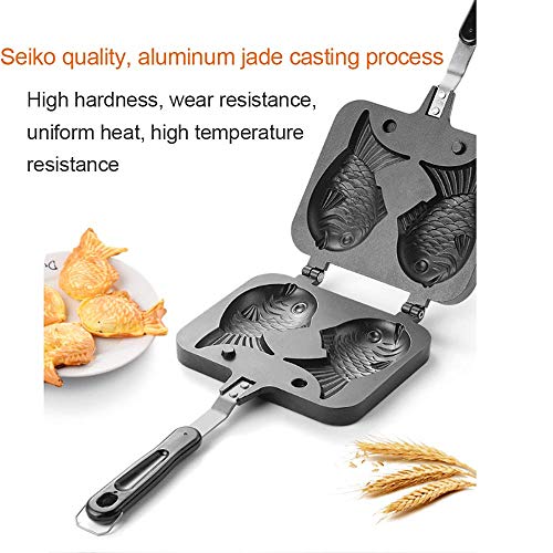 Waflera Antiadherente,Waflera PequeñA,Molde De Gofres Ardiendo Calamares Molde De Galletas Diy Creativo,Se Puede Usar En Postres, Suplementos Alimenticios Para BebéS, Refrigerios Casuales