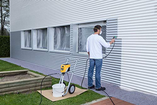 WAGNER Control Pro 350 M-Sistema de pulverización de Pintura para Paredes, Barnices, protección para Madera y corrosión, m2-2 min, regulación de presión, 110 Bar, Manguera de 15 m