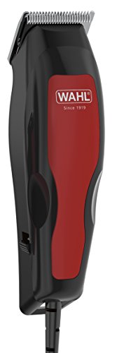 Wahl Home Pro Combo 100 - Set de cortapelos y recortadora, color negro y rojo