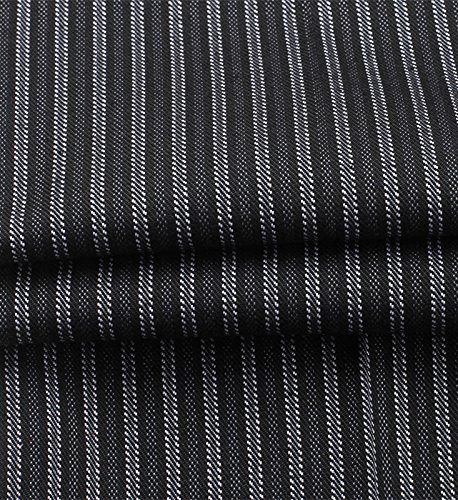 WAIWAIZUI Trabaja Pantalones de Cocinero Negro