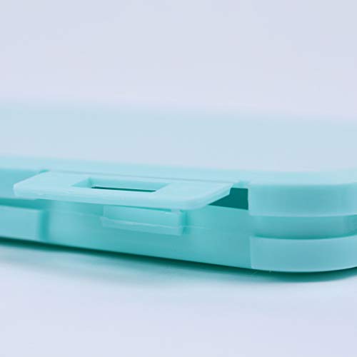 Walout 4-uds Caja de almacenaje de máscaras, Caso portátil de Almacenamiento de máscara, Caja de Organizador de mascarillas desechable