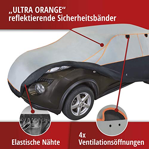 Walser Coche Lona de Protección contra el Granizo Perma Protect Garaje de Protección contra el Granizo Impermeable y Transpirable para una Protección óptima (SUV, S)