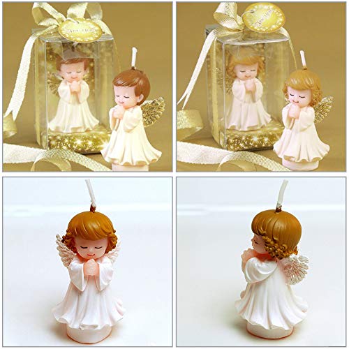 WANDIC Molde de Silicona, Molde de ángel Decorativo 3D para Velas de jabón, Juguetes Decorativos, Manualidades artísticas, niños y niñas
