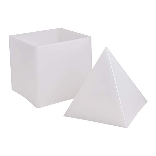 WANDIC Moldes de fundición de Silicona, Molde de Silicona de Resina para Manualidades, decoración de Arte y decoración del hogar