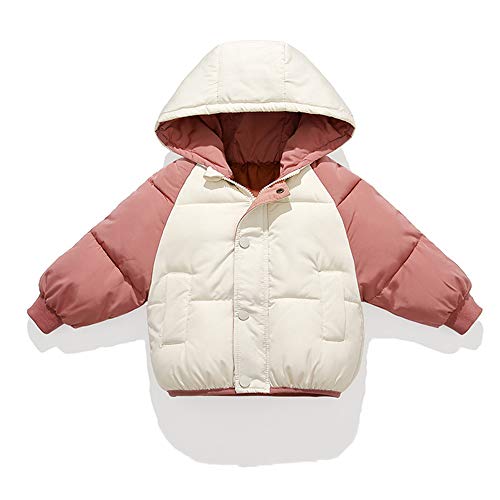 WANGCY Chaqueta De Invierno Niña 13 14 Años,Chaqueta De Invierno Niña Abrigo con Capucha para Niñas Ropa De Algodón Fácil De Lavar En Invierno Fácil De Secar Antiarrugas Cabello Antiadherente Cálido
