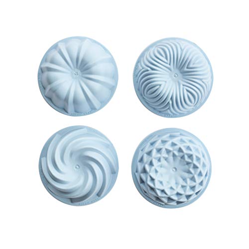 Ware Nórdica, plástico, azul, 4 unidades