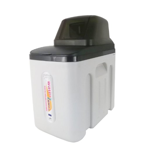 Water2buy Mezzo AS300 - Descalcificador de Agua, Temporizador Compacto, Sistema Automático Ultrasilencioso, Blanco