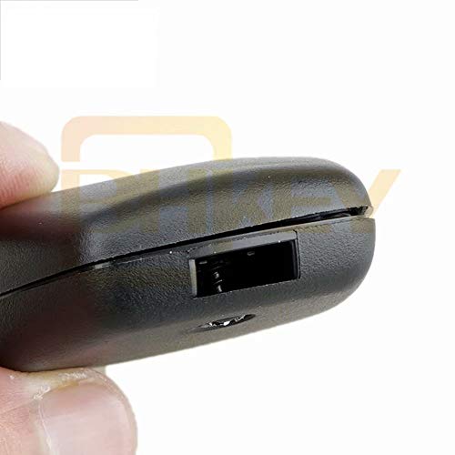 Waymeduo Carcasa de Llave Remota para RENAULT Megan Modus Clio Caso de 2 Botones Reemplazo