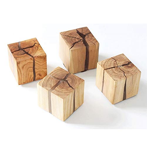 WDSL Lámpara de Pared Agrietada Natural Original de Madera de Roble Diseño Azúcar lámpara de Pared Creativo Simple Cuadrado de Noche de la decoración de Pared de luz lámpara de Pared de la Vendimia