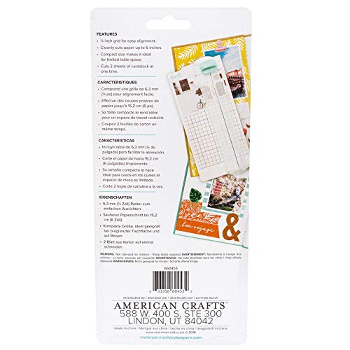 We R Memory Keepers Journal Mini Trimmer 7.25 pulgadas x 3.25 pulgadas -