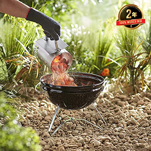Weber 7447 - Chimenea de encendido compacta Rapidfire