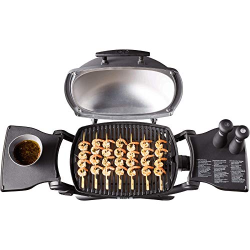 Weber - Barbacoa (3500 W, Barbacoa, Gas, Parrilla, Negro, 1300 mm)
