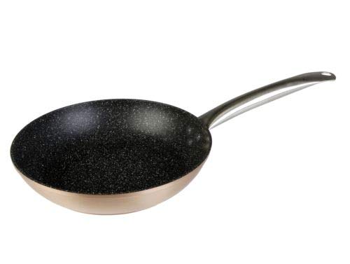 Wecook 10524 Sartén de 24 Cm Antiadherente, Base de Inducción Completa, Libre de BPA y PFOA, Aluminio Forjado