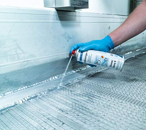 Weicon 11202500 Spray Limpiador S, 500 ml, Desengrasante para Metal, Vidrio, cerámica y plásticos, en la Industria y el hogar, Incoloro