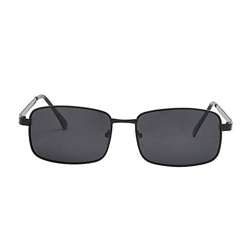 weixu Gafas de sol polarizadas de aluminio y magnesio para hombres gafas de sol deportivas al aire libre para conducir y montar gafas de día y de noche-Marco negro escamas azul hielo