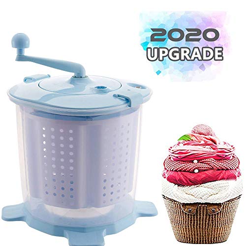 WEIZI Productos Lavadora Manual portátil Lavadora Manual compacta no eléctrica Mini combinación de Lavadora y Secadora Adecuado para Dormitorio apartamento Camping vehículo recreativo