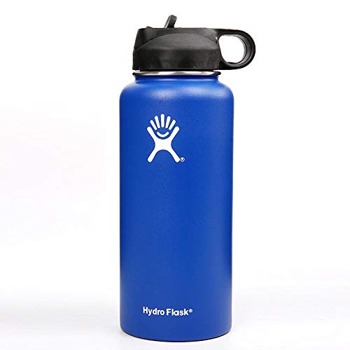 WENSISTAR Campeggio Turismo Bottiglia，Frasco de vacío de Acero Inoxidable al vacío, Botella Deportiva de Gran Capacidad, gradiente Taza de Agua del automóvil @ Blue_40oz，Termos da Viaggio per Sport