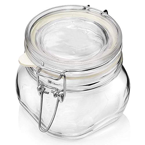 WENTS Anillo de Sellado de Silicona Anillo de Sellado para Botellas de Vidrio, Adecuado para Botellas de Mermelada abrochadas de tamaño estándar, Caucho,Blanco Transparente(30 Piezas)