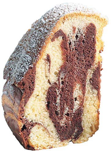 WENTS Molde Savarín Hondo para Bizcocho Forma Bundt Cake para Horno Redondo Antiadherente 22 cm, 2pcs
