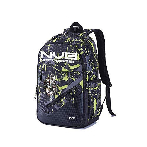 WenWiuir Sword Art Online Estilos compacta Mochila Mochila Ligera Y Escuela Populares al Aire Libre Deportes Mochila de Alta Capacidad (Color : C02, Size : 32 X 17 X 45cm)