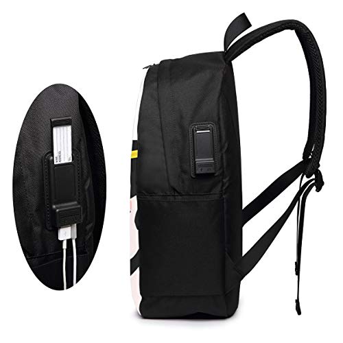 WEQDUJG Mochila para El Laptop para Ordenador del Trabajo Viaje Almirante de la Marina inyectado en Sangre Mochila para El Laptop para Ordenador del Trabajo Viaje