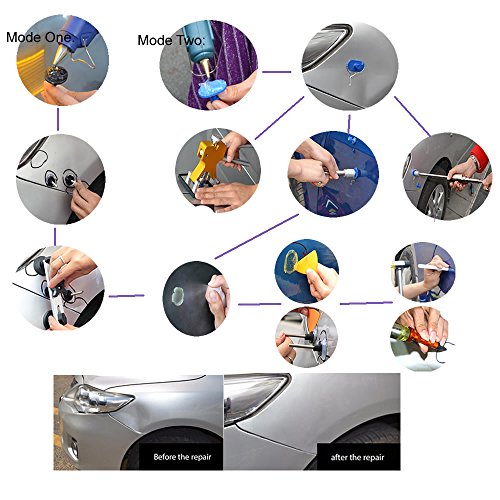 Weylon Juegos completos de herramientas Loftus herramientas Dent Kit de reparación para puerta daños Dent de Tina devins