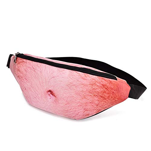 WH-IOE Bolsa de Deporte para Correr Moda Cerveza Creativa Vientre Mini Cuero multifunción Bolso de Cintura Cinturón Bolsa Bolsa de Correr de Gran Capacidad (Color : B, Size : One Size)