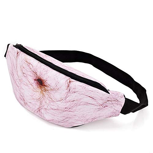 WH-IOE Bolsa de Deporte para Correr Moda Cerveza Creativa Vientre Mini Cuero multifunción Bolso de Cintura Cinturón Bolsa Bolsa de Correr de Gran Capacidad (Color : B, Size : One Size)