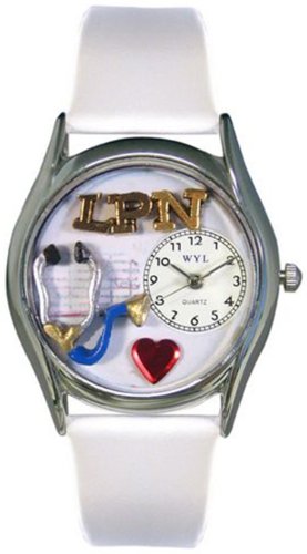 Whirlpool S-0610012 - Reloj de Cuarzo para Hombre, con Correa de Cuero, Color Multicolor