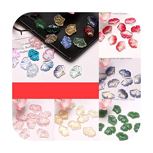 who-care - Juego de 20 pétalos caseros para el pelo, accesorios para bricolaje, pendientes y pendientes para hacer joyas, varios 18 mm