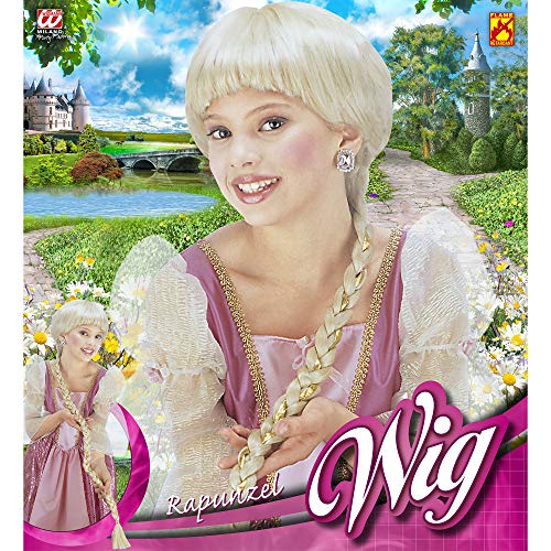WIDMANN Girls' Wig with Long Plait (peluca)