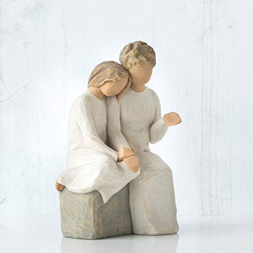 Willow Tree Figurillas Decorativas con diseño, Resina, Multicolor, 14.5 x 1.1 cm