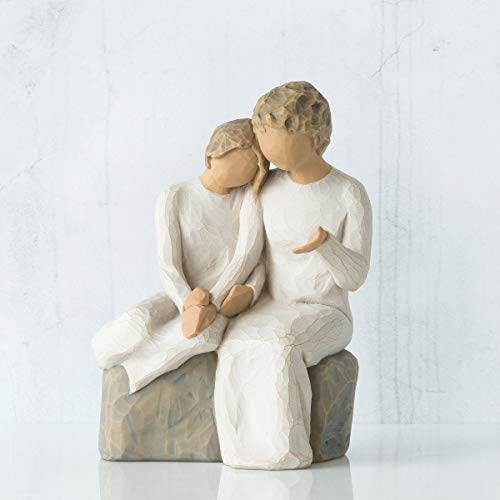 Willow Tree Figurillas Decorativas con diseño, Resina, Multicolor, 14.5 x 1.1 cm