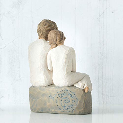 Willow Tree Figurillas Decorativas con diseño, Resina, Multicolor, 14.5 x 1.1 cm