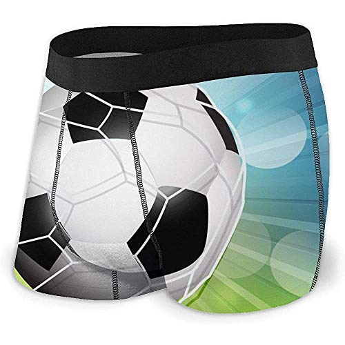 Winne Bag Calzoncillos Boxer de Novedad para Hombre Calzoncillos de portería de fútbol XL