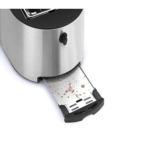 WMF 0414130011 Bueno Pro Tostadora, acero inoxidable, Cromargan Mate